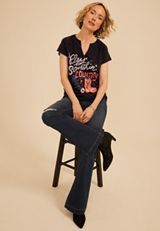 Play Somethin Country Classic Fit Graphic Tee, C106, small