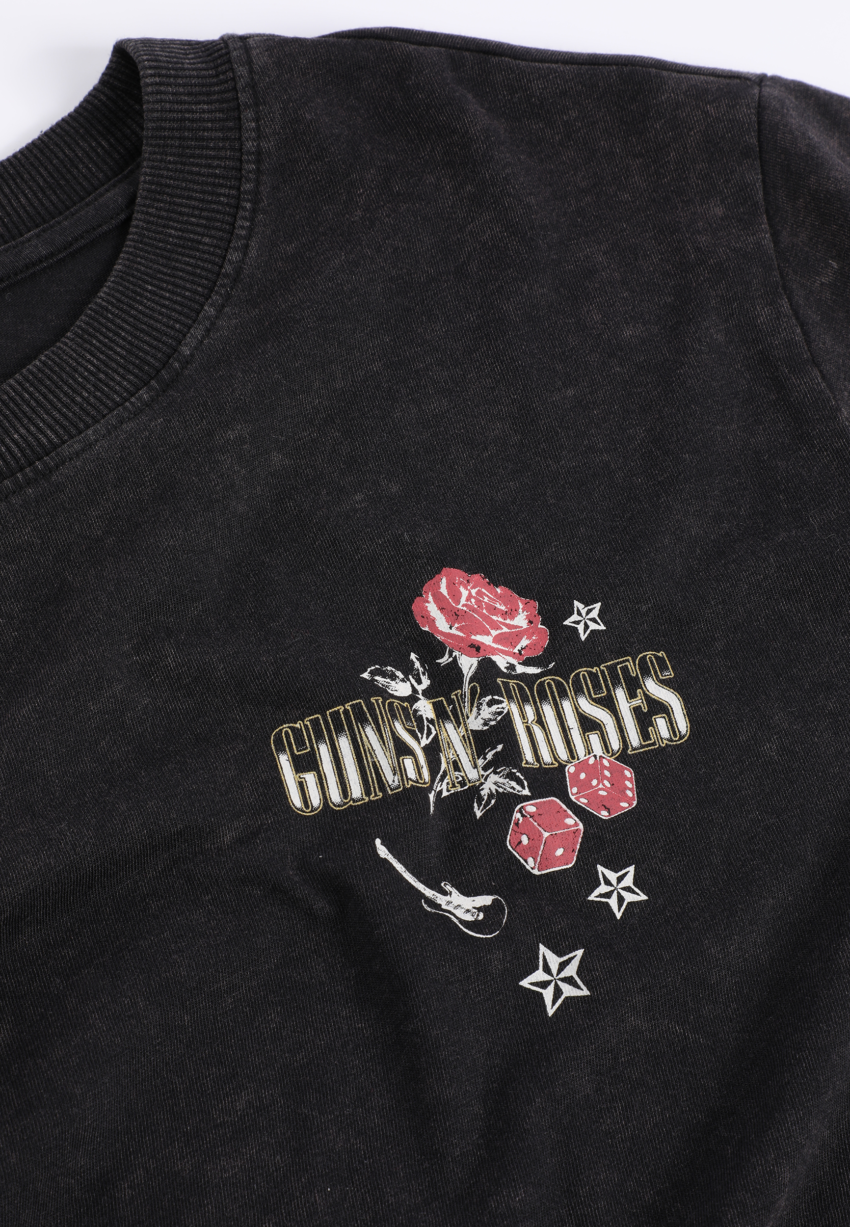 Guns N Roses Paradise City Oversized Graphic Tee, C106, large