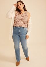 Plus Size m jeans by maurices™ Classic High Rise Slim Boot Jean, C3337, small