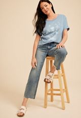 Dandelion Relaxed Fit Graphic Tee, C161, small