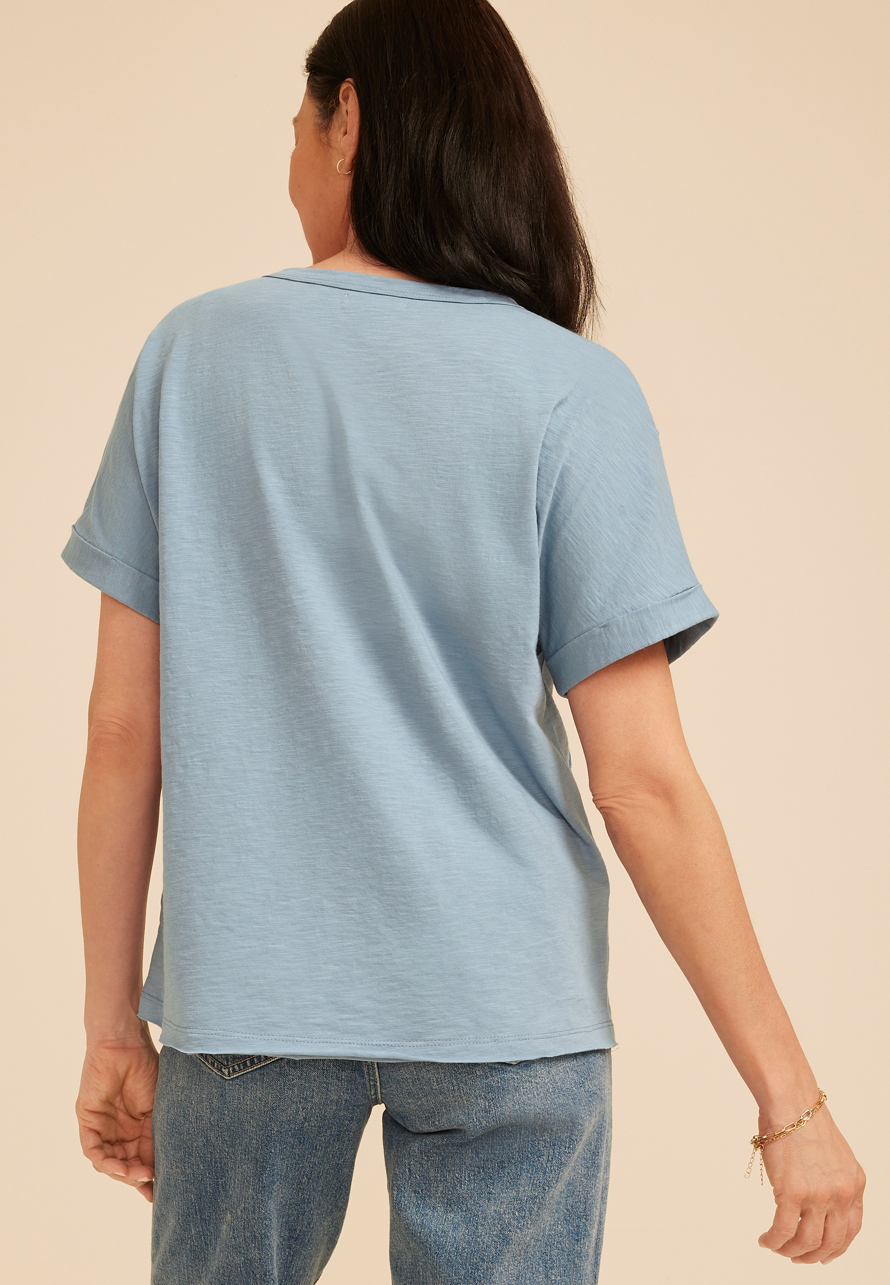 Dandelion Relaxed Fit Graphic Tee, C161, large