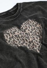 Plus Size Animal Heart Standard Fit Graphic Tee, C106, small