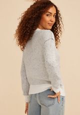Black Cat Icon Crew Neck Sweater, C1756, small
