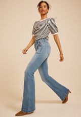 KanCan&trade; High Rise Trouser Pocket Flare Jean, C3337, small