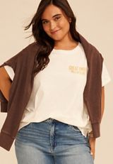 Plus Size Great Smoky Mountains Classic Fit Graphic Tee, C2789, small