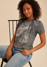Country Music Fringe Trim Classic Graphic Tee, C106, small