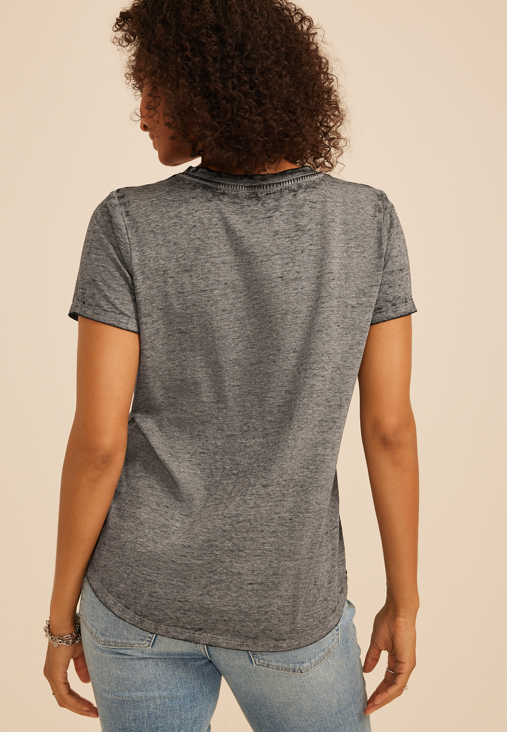 Country Music Fringe Trim Classic Graphic Tee, C106, large
