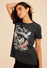 Country Roads Take Me Home Classic Fit Graphic Tee, C1876, small