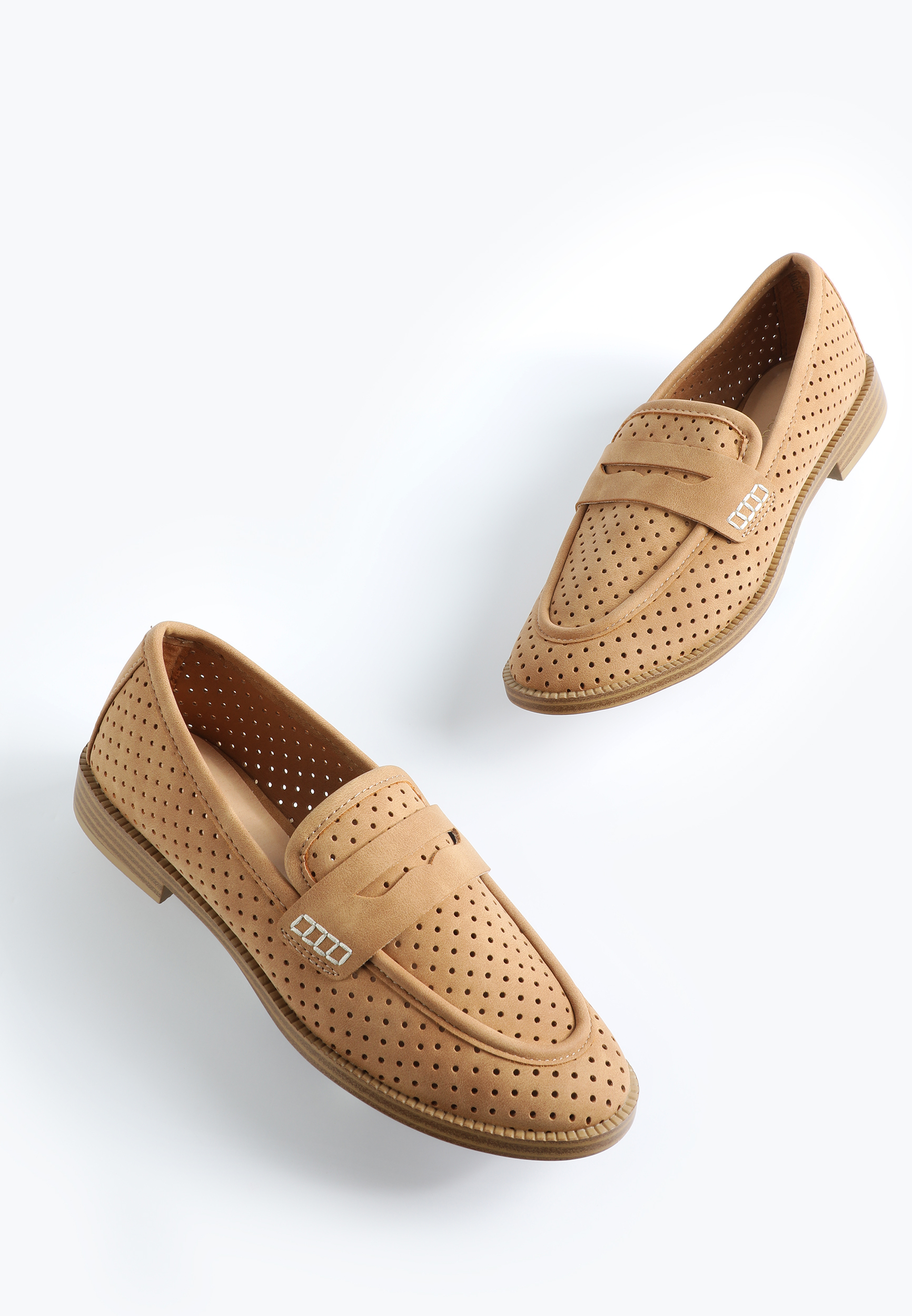 SuperCush Perforated Penny Loafer, C210, large