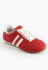 SuperCush Red Lace Up Sneaker, C2946, small