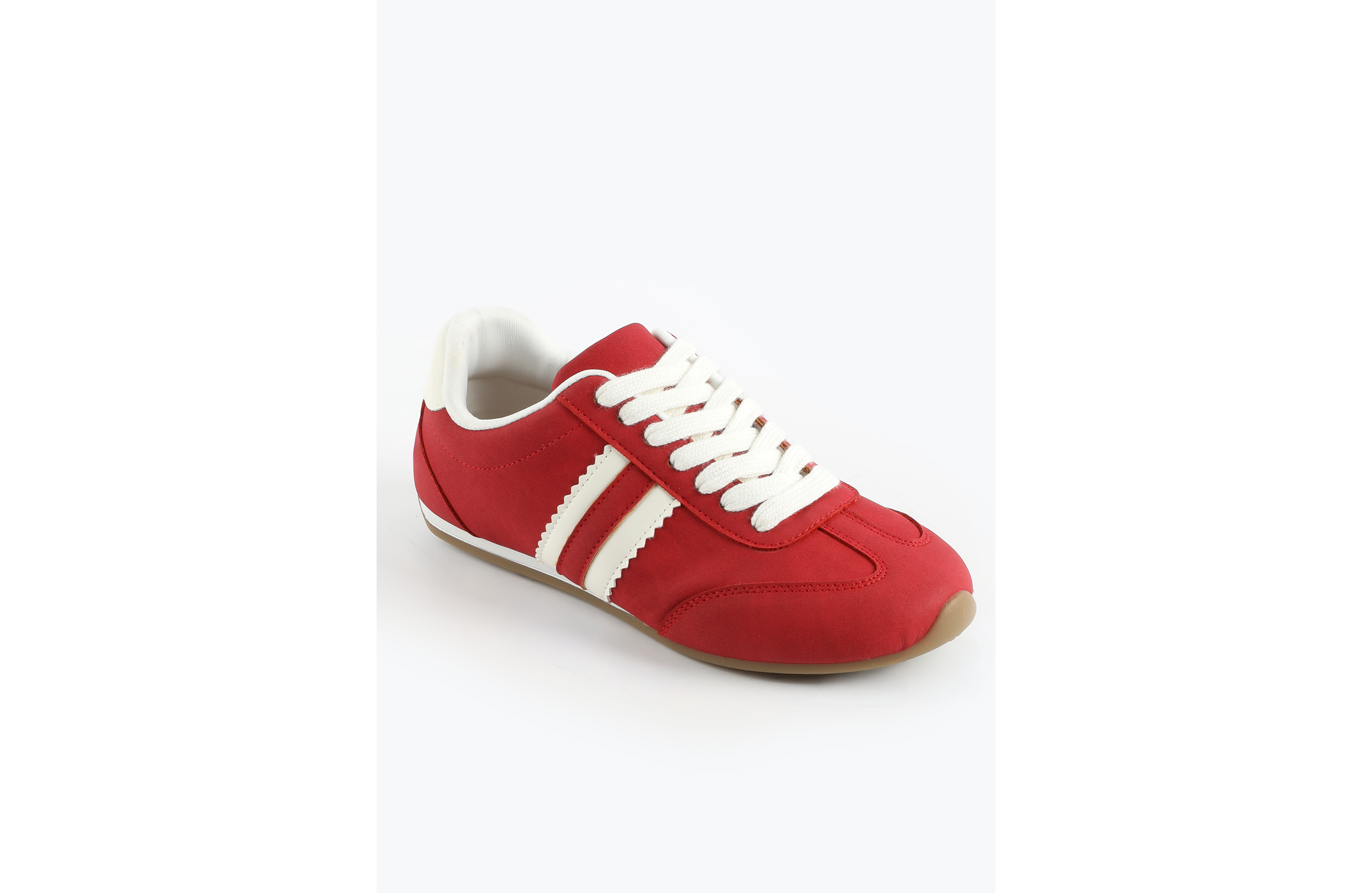 SuperCush Red Lace Up Sneaker
