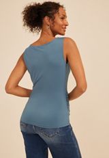 Studio Y Cowl Neck Tank Top, C569, small