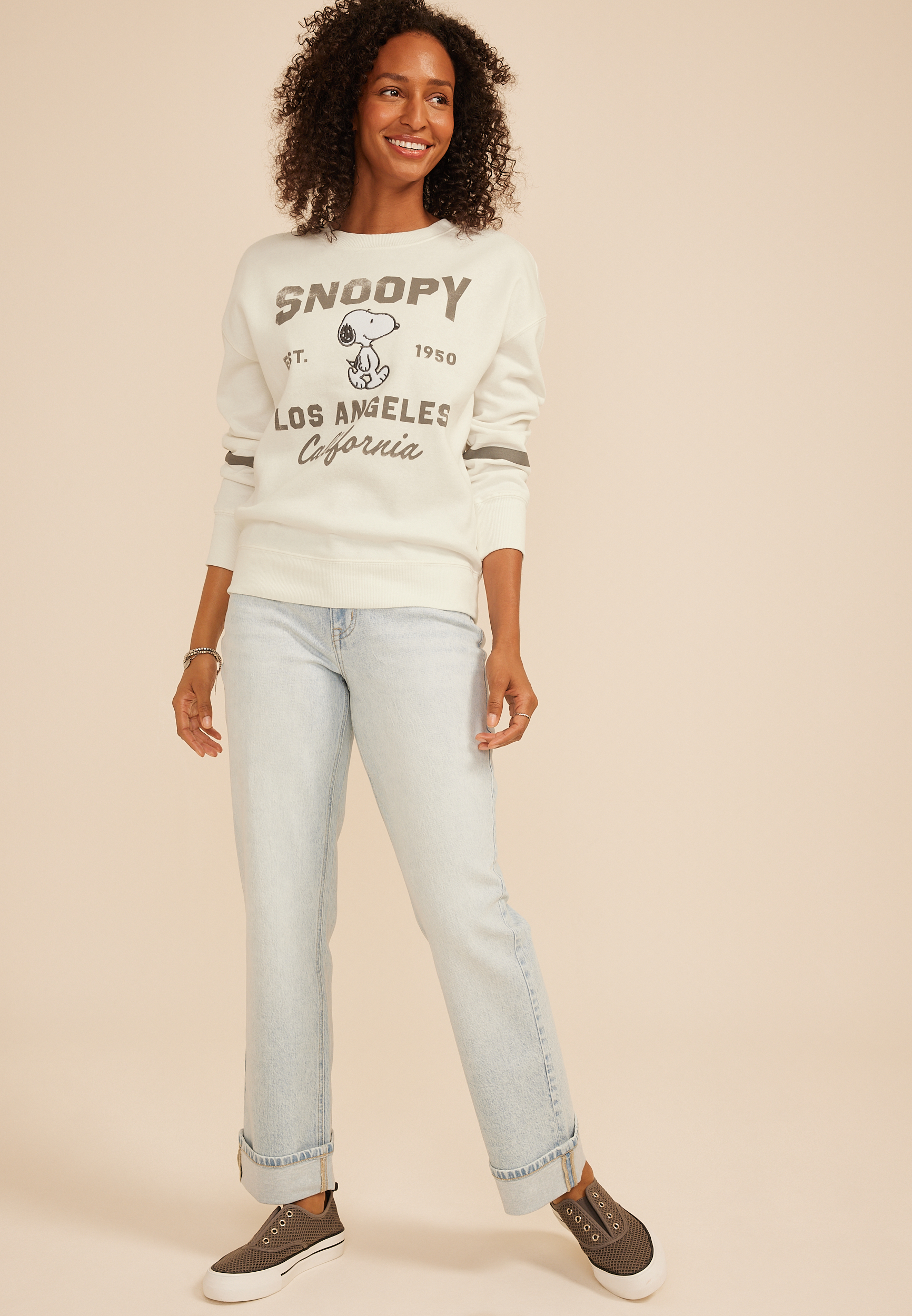 Snoopy Varsity Sweatshirt, C3284, large