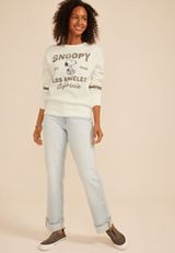 Snoopy Varsity Sweatshirt, C3284, small
