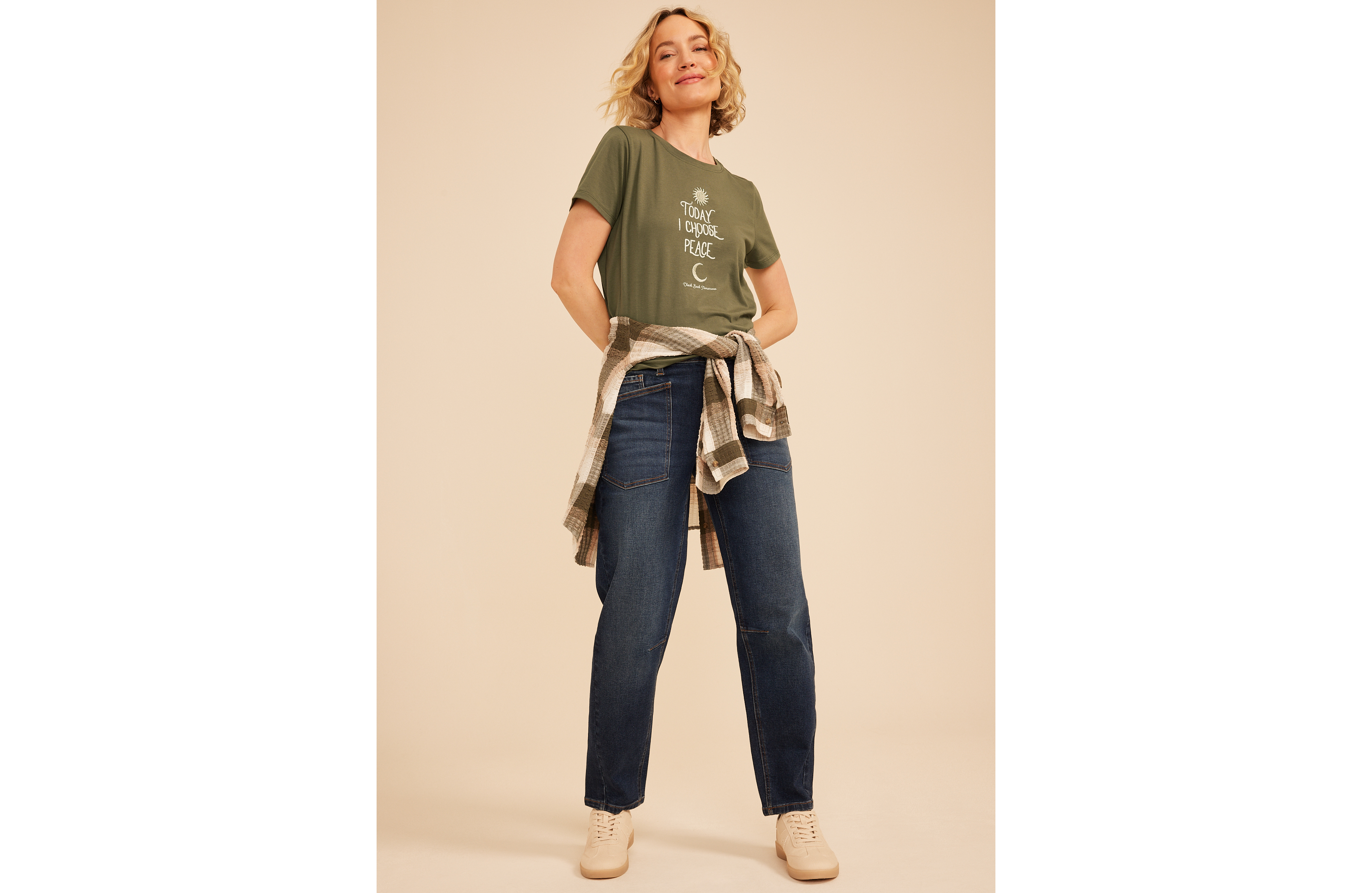 Today I Choose Peace Classic Fit Graphic Tee