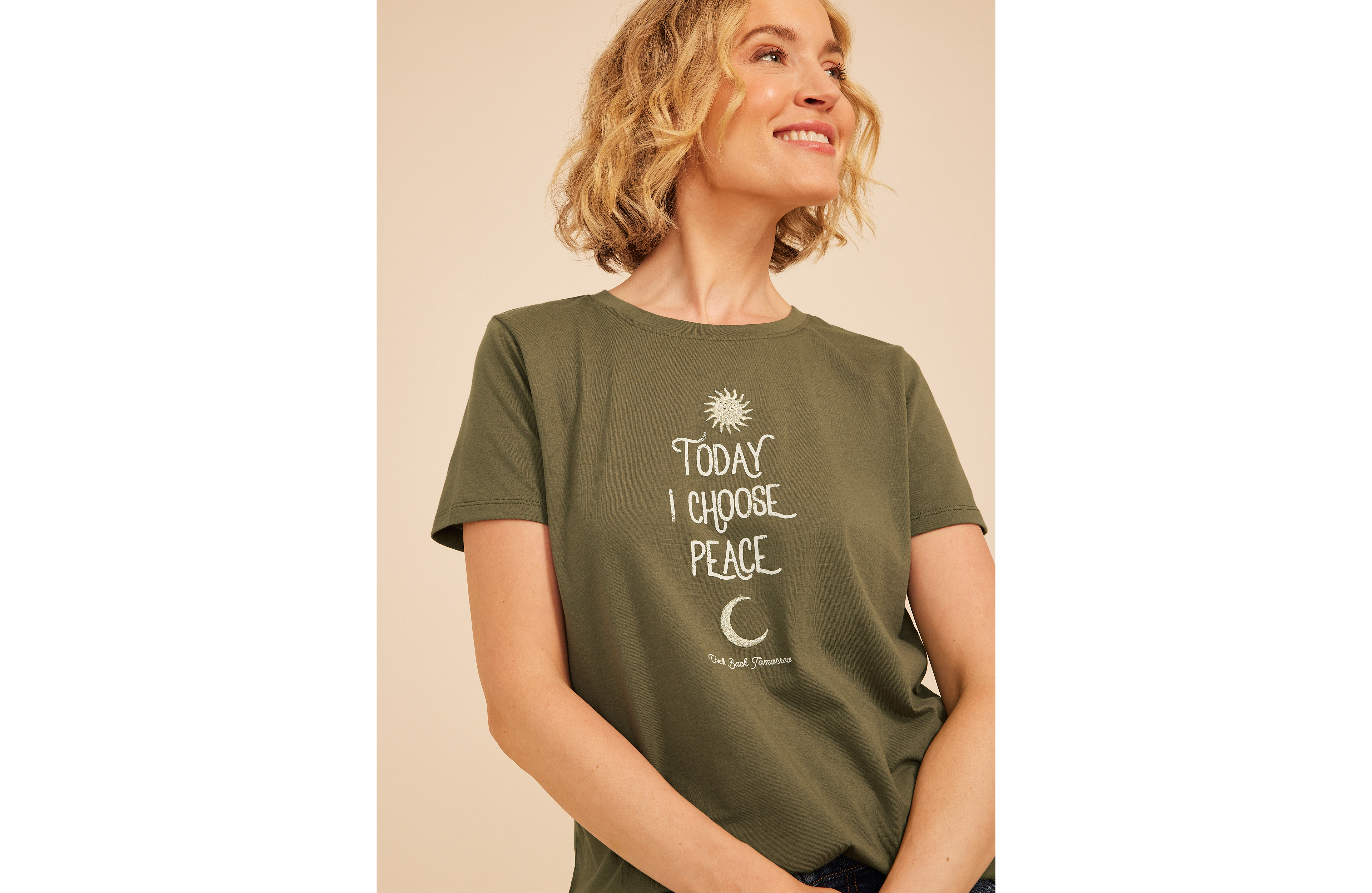 Today I Choose Peace Classic Fit Graphic Tee