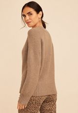 Crew Neck Raglan Sweater, C9076, small