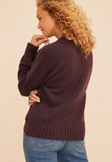 Crew Neck Raglan Sweater, C9902, small
