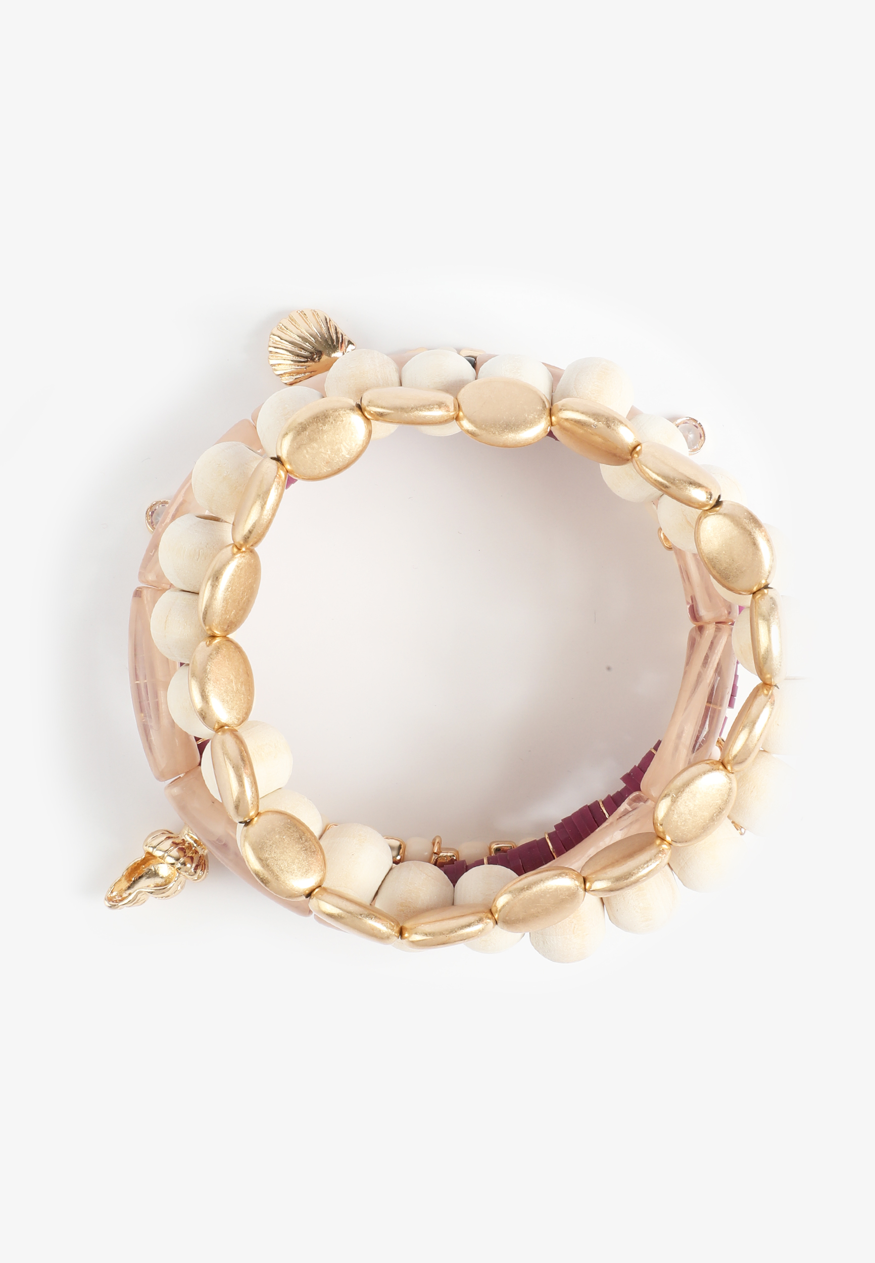 Mixed Bead Stretch Bracelet Set