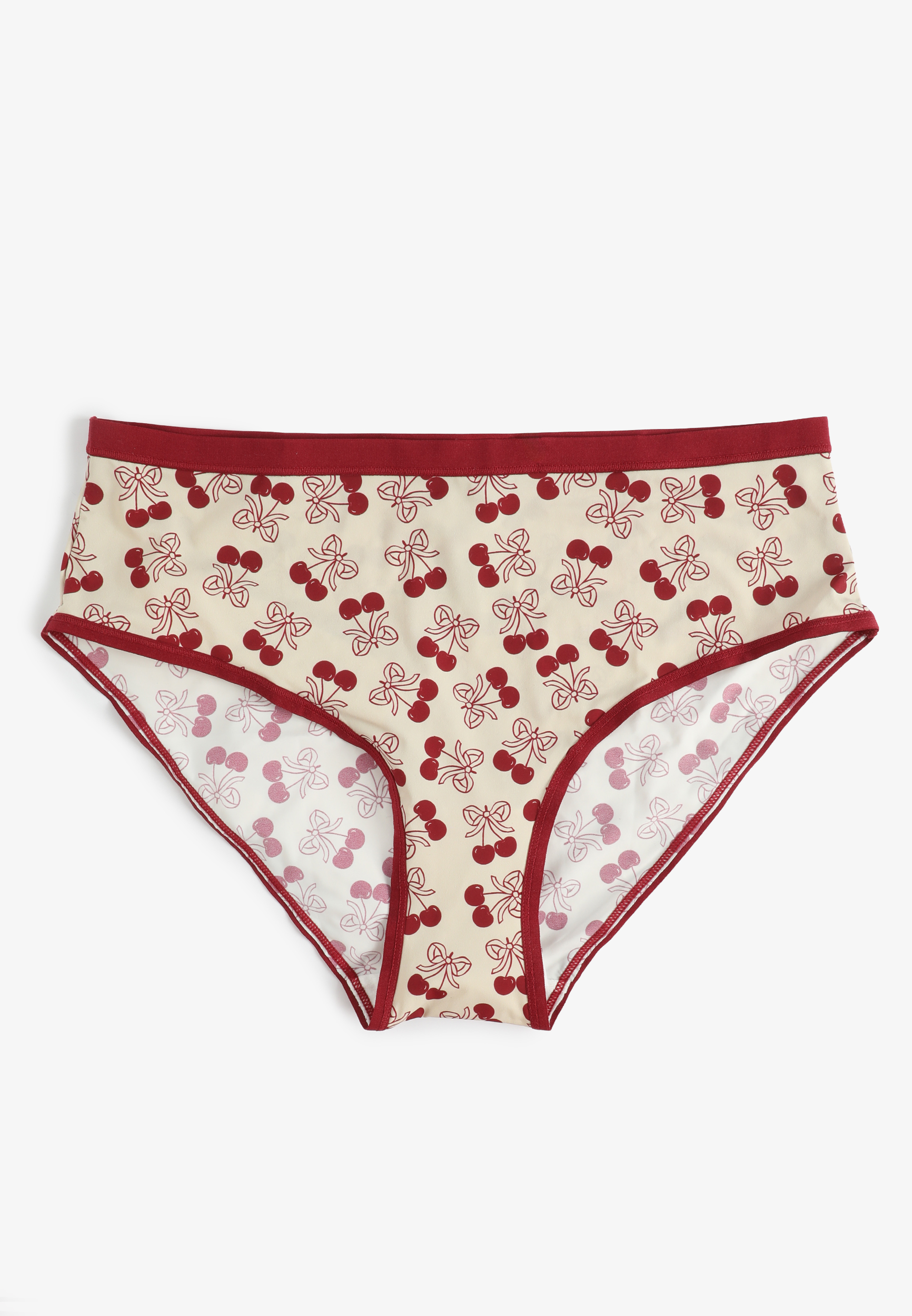 True Stretch Jersey Cherry Print Hipster Panty