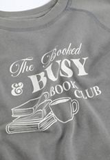 Booked And Busy Book Club Sweatshirt, C9768, small