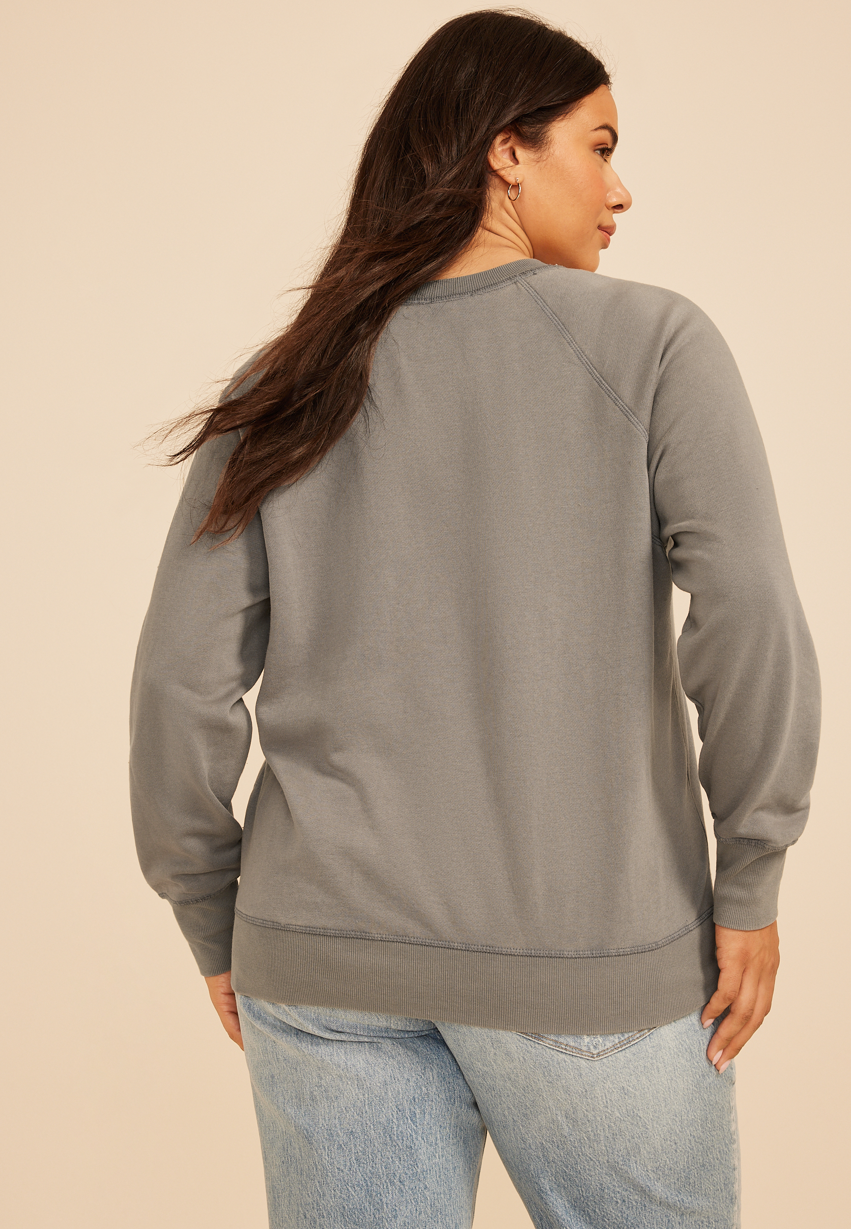 Plus Size Booked And Busy Book Club Sweatshirt, C9768, large