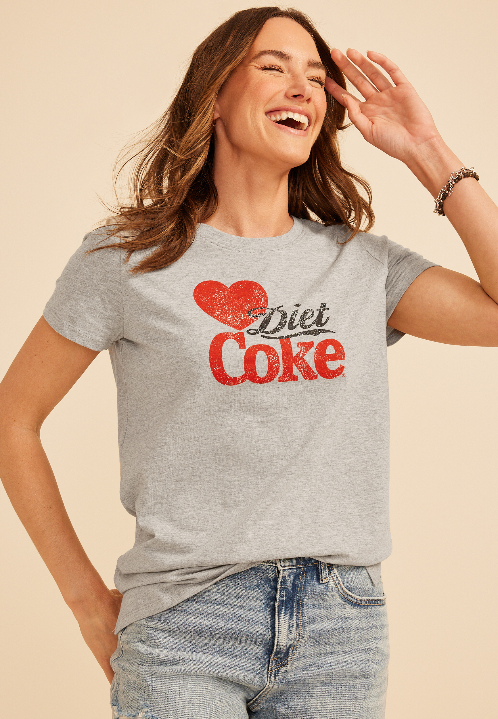 Diet Coke Classic Fit Graphic Tee, C151, large