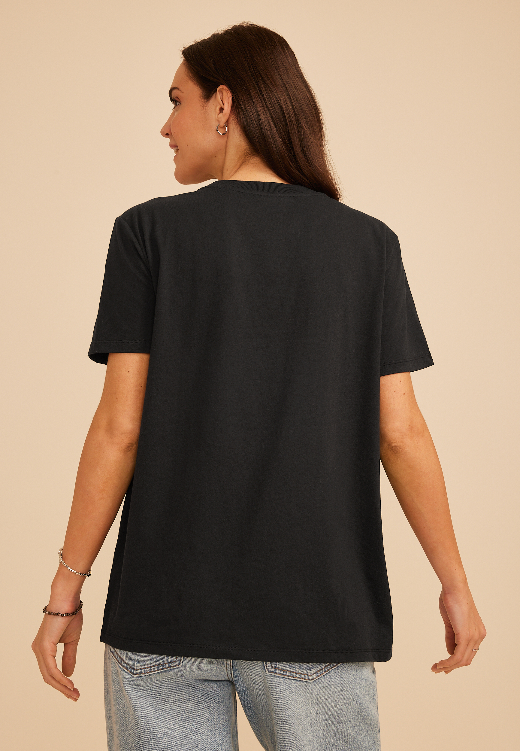 Fleetwood Mac Oversized Fit Graphic Tee, C106, large