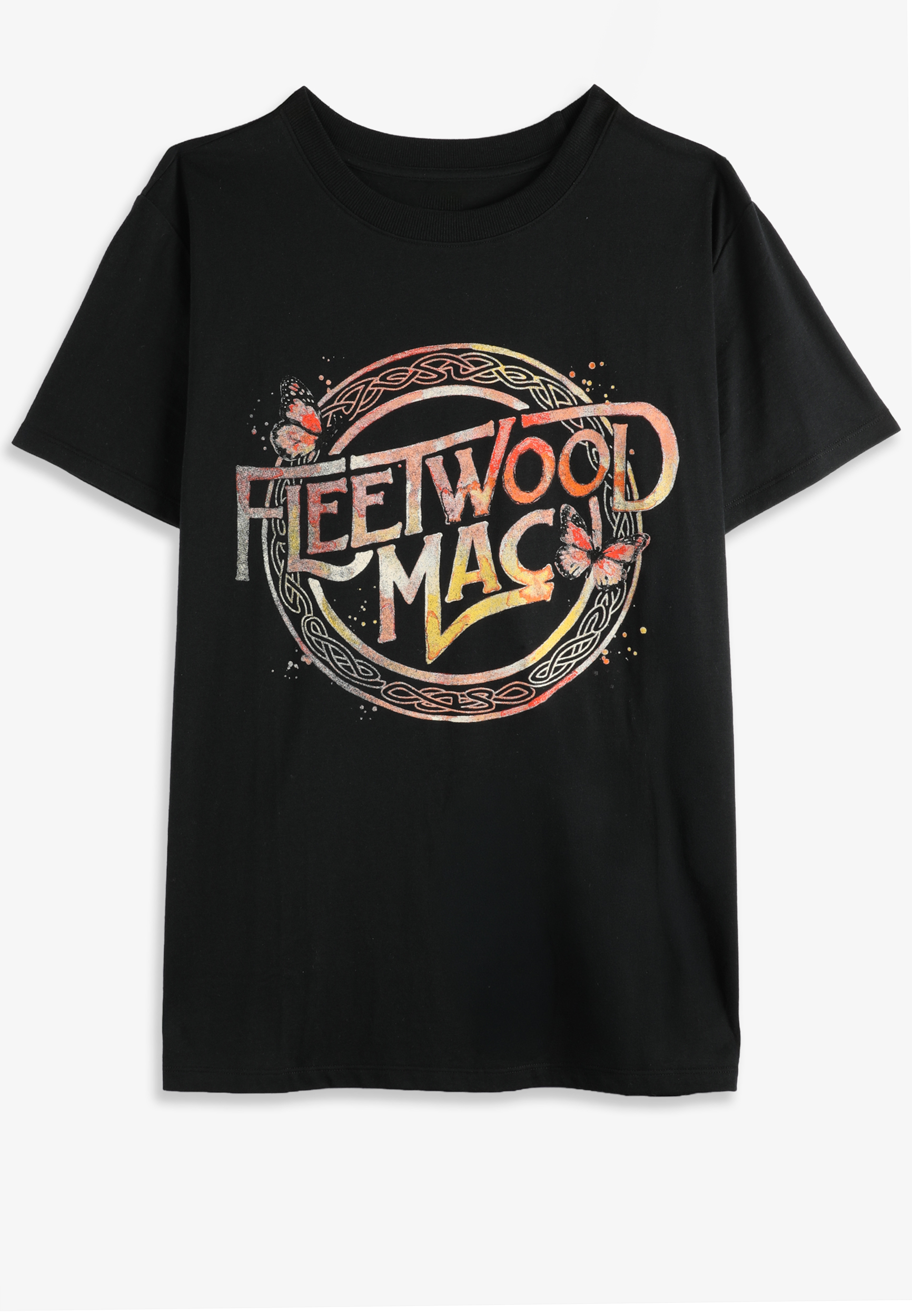 Fleetwood Mac Oversized Fit Graphic Tee, C106, large