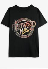 Fleetwood Mac Oversized Fit Graphic Tee, C106, small