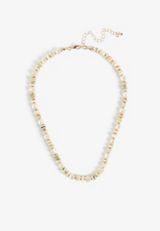 Jaded Resin Beaded Necklace, C5883, small