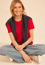 24/7 Dawson Crew Neck Tee, C2946, small