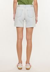 KanCan&trade;  Mid Rise Striped Adjustable Waist 6in Bermuda Short, C2806, small
