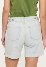KanCan&trade;  Mid Rise Striped Adjustable Waist 6in Bermuda Short, C2806, small