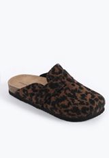 SuperCush Chloe Leopard Knit Footbed Clog, C5296, small