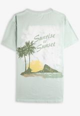 Sunrise To Sunset Standard Fit Graphic Tee, C9251, small