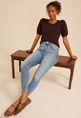 m jeans by maurices&trade; Cool Comfort High Rise Rip And Repair Jegging, C2806, small