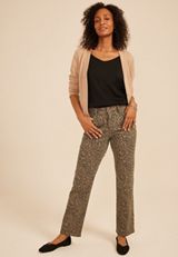 m jeans by maurices&trade; High Rise Leopard Relaxed Straight Jean, C542, small