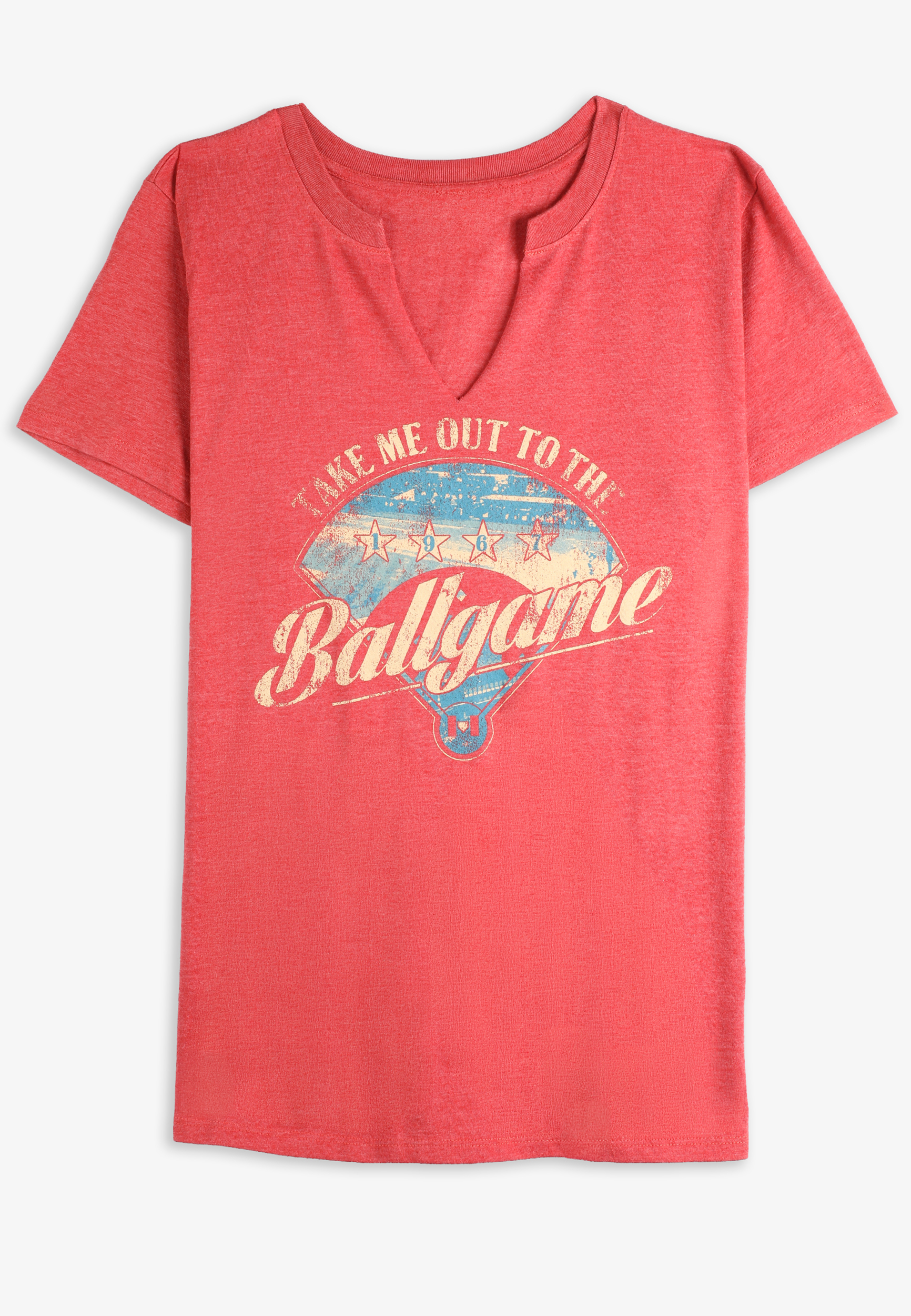 Take Me Out To The Ballgame Classic Fit Graphic Tee