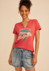 Take Me Out To The Ballgame Classic Fit Graphic Tee, C4547, small