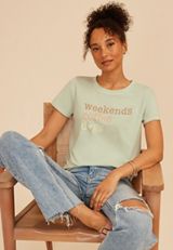 Weekends Coffee Dogs Classic Fit Graphic Tee, C9251, small