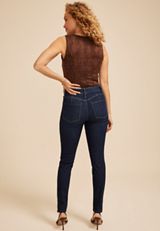Everflex™ Super Dark High Rise Skinny Jean, C258, small