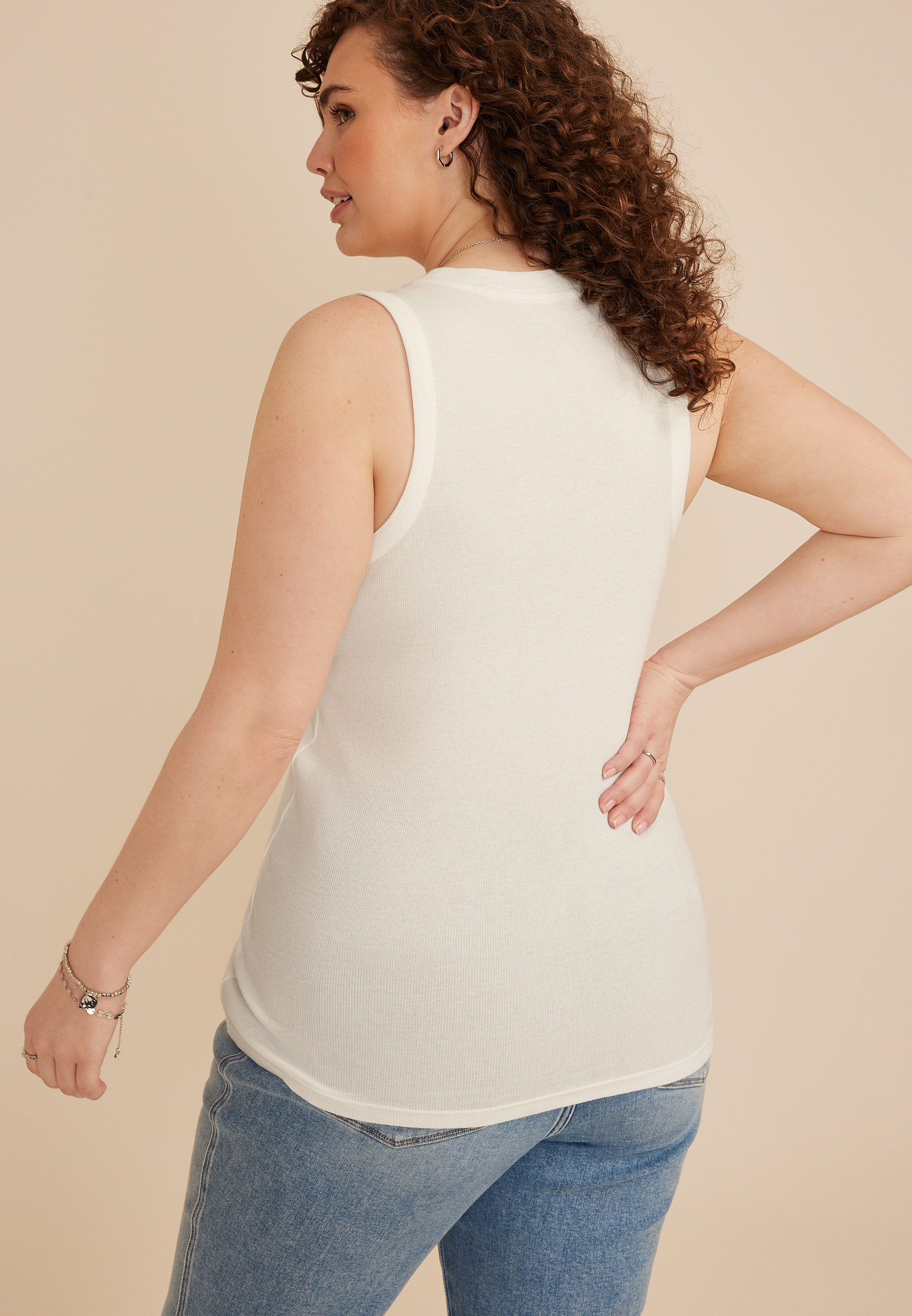 Plus Size 24/7 U Line Tank Top - thumbnail 5