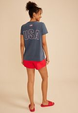 Team USA Classic Fit Graphic Tee, C1206, small