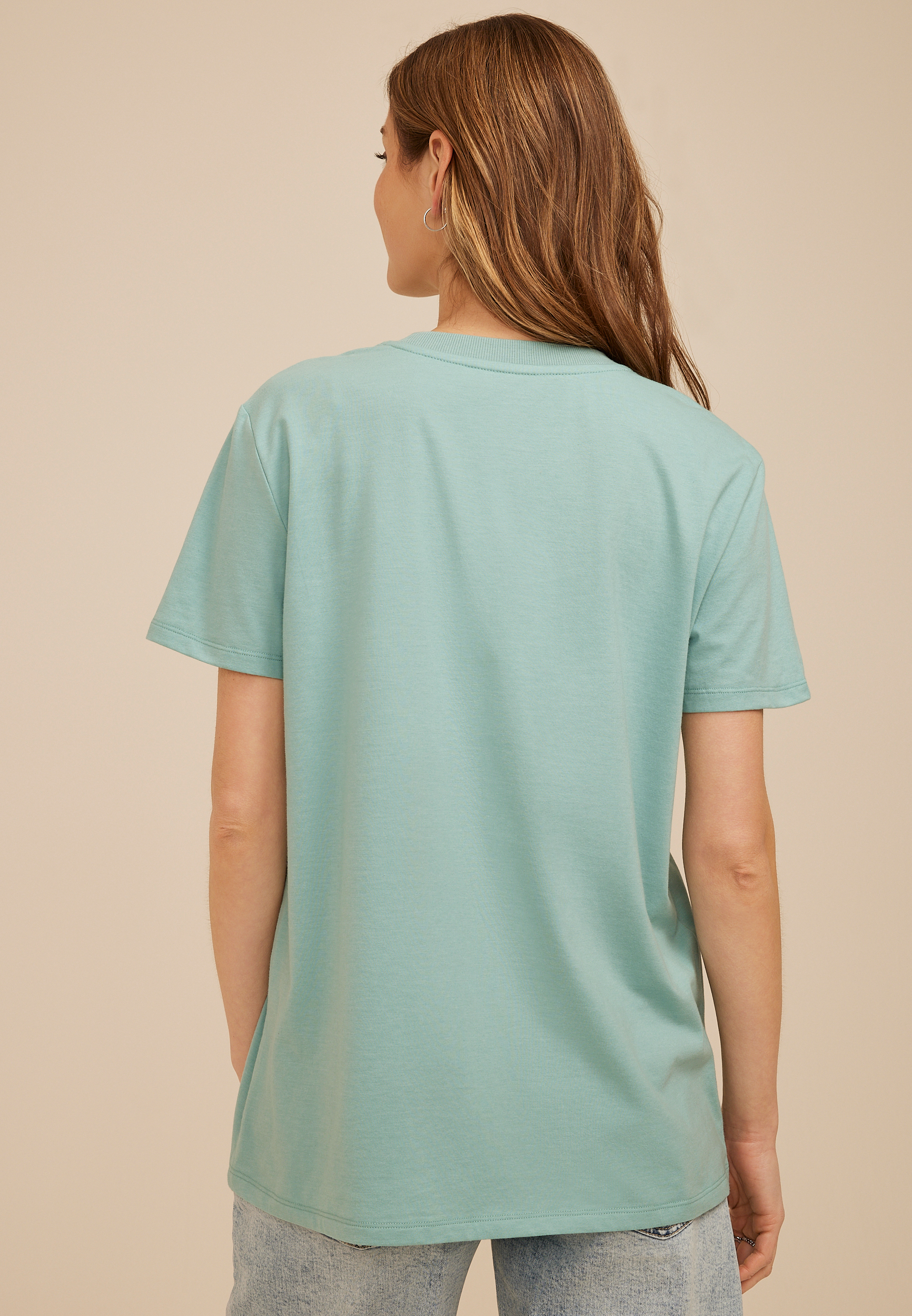 Definitely Not In A Row Duck Oversized Fit Graphic Tee, C8707, large