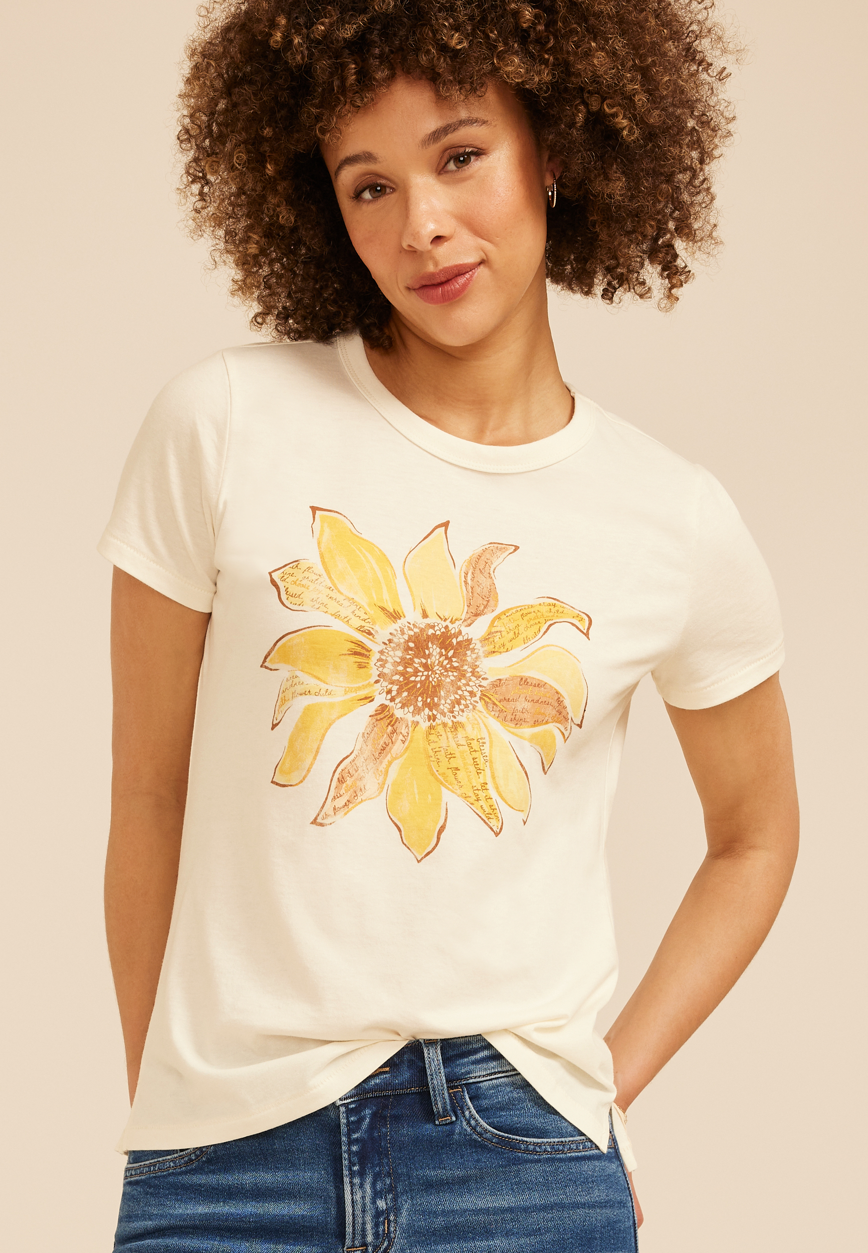 Sunflower Classic Fit Graphic Tee, C2789, large