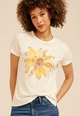 Sunflower Classic Fit Graphic Tee, C2789, small