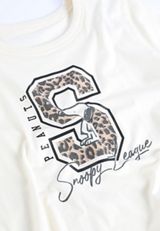 Peanuts Snoopy League Classic Fit Graphic Tee, C2789, small