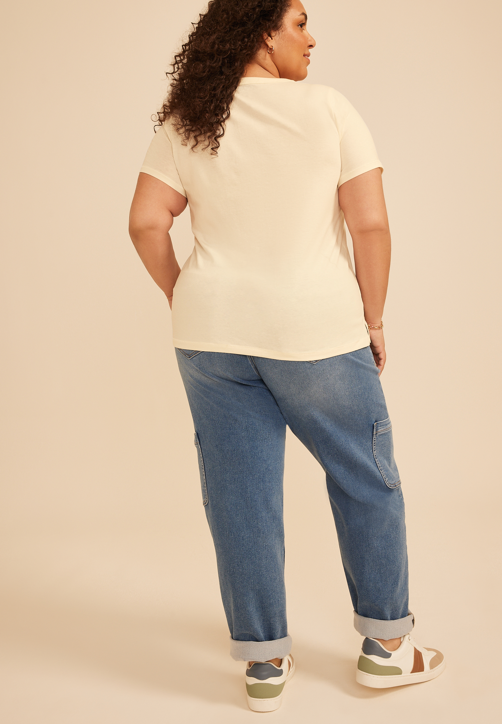 Plus Size Peanuts Snoopy League Classic Fit Graphic Tee, C2789, large