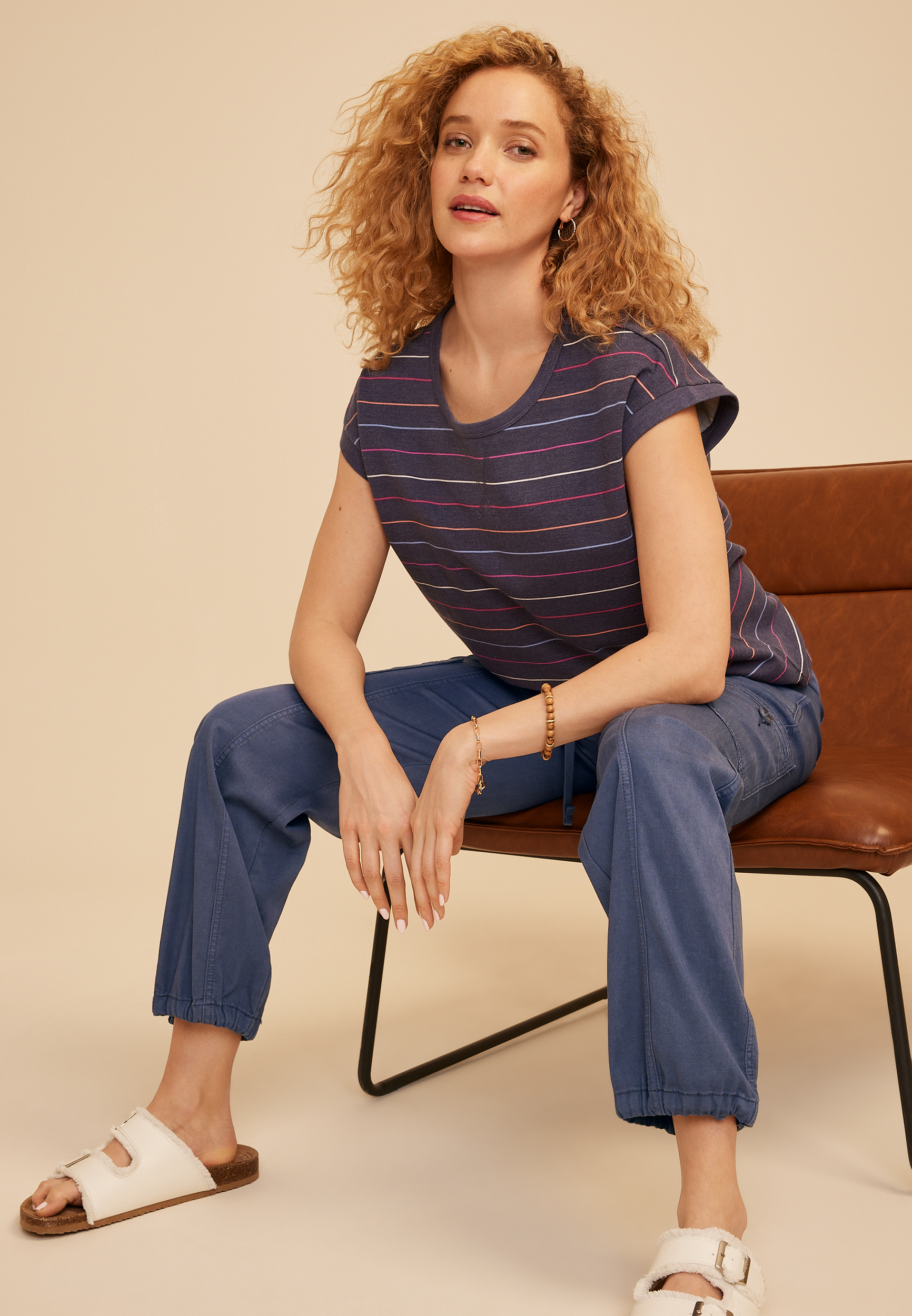 Mid Rise Cargo Tencel Pant - thumbnail 6
